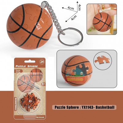 Puzzle Sphere : Yx1143-Basketball